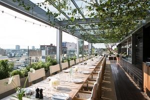 Boundary restaurant rooms & rooftop