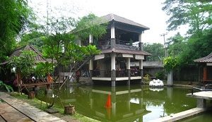 floating hut