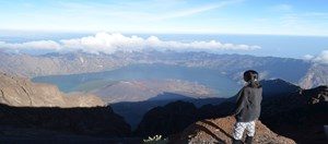 Mendaki ke puncak Rinjani