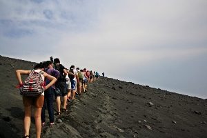 Climbing Mount Anak Krakatau