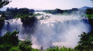 Air terjun Blue Nile...