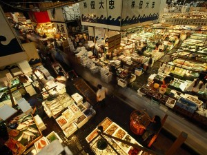 tsukiji fish market