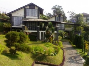 villa taman bunga