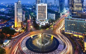 HI Jakarta roundabout