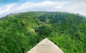 Lembah Tukad Melanting Banjar Antungan