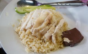 Yellow Chicken Rice di Pasar Chatuchak