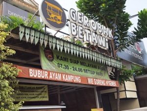 gerobak betawi PIK